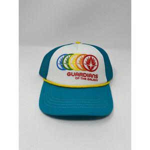 Guardians of the Galaxy Cosmic Rewind Trucker Hat Disney Park Exclusive NEW